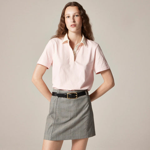 Relaxed premium-weight polo shirt