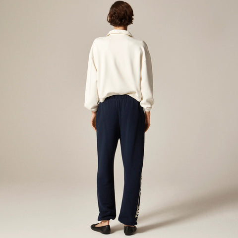 Relaxed-fit "NYC 1983" graphic jogger pant in heritage terry