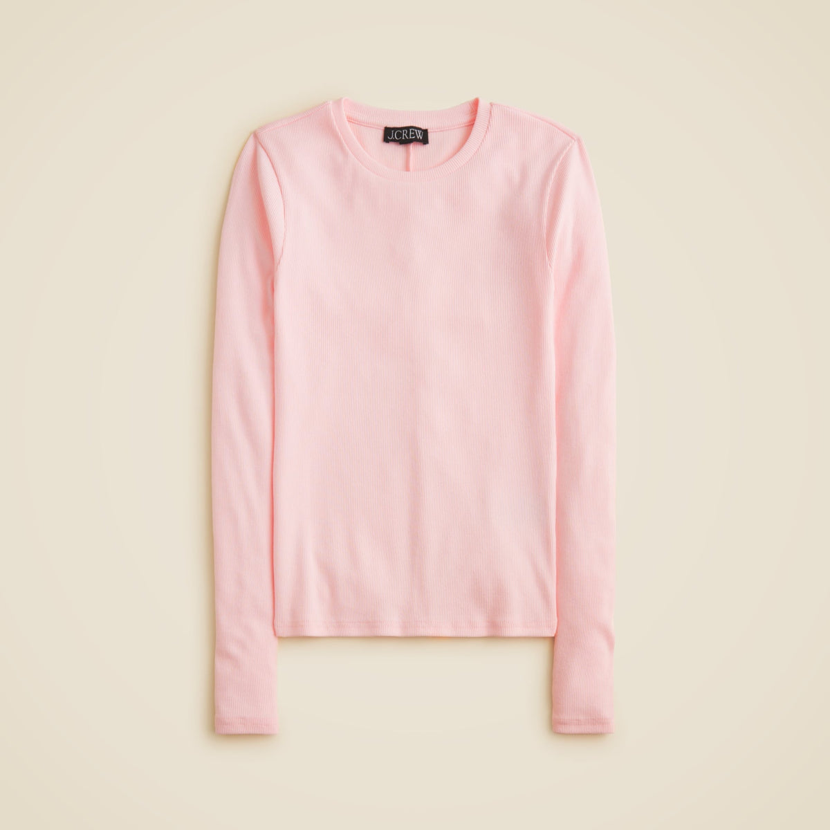 Perfect rib long-sleeve T-shirt