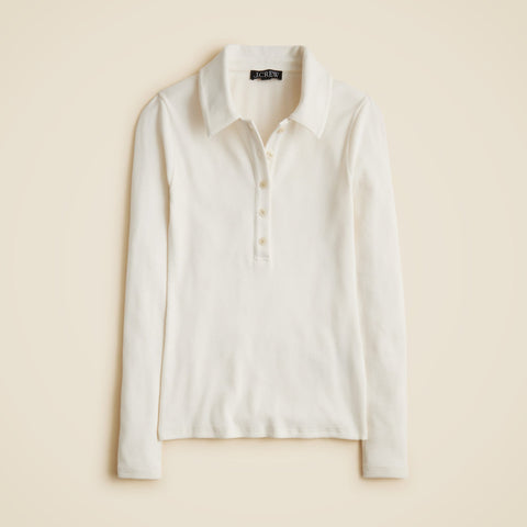 Perfect rib polo shirt