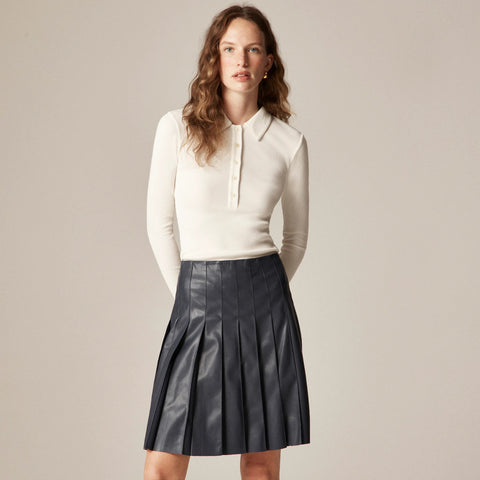 Perfect rib polo shirt