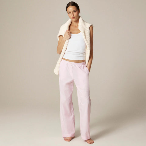 Classic pajama pant in end-on-end cotton
