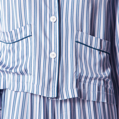 Soft-shine long-sleeve pajama pant set