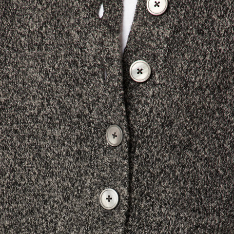 Relaxed milano-stitch cardigan