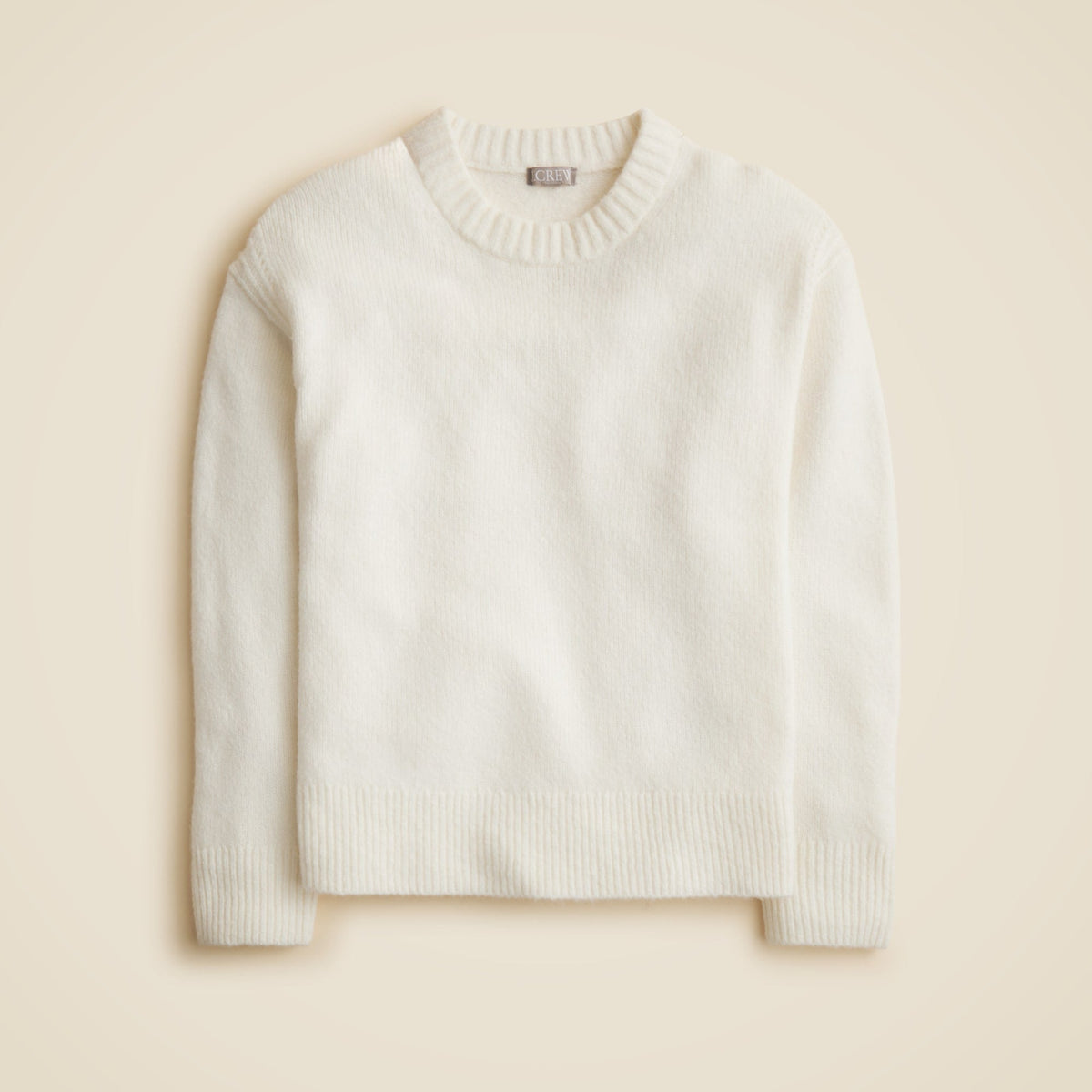 Relaxed crewneck pullover