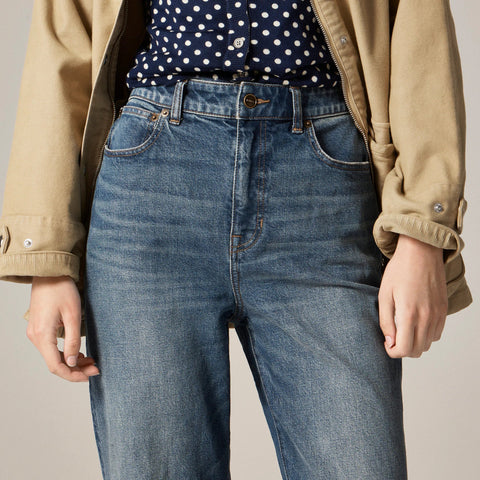 Curvy slim-wide jean