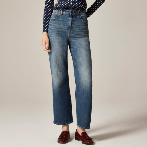 Curvy slim-wide jean