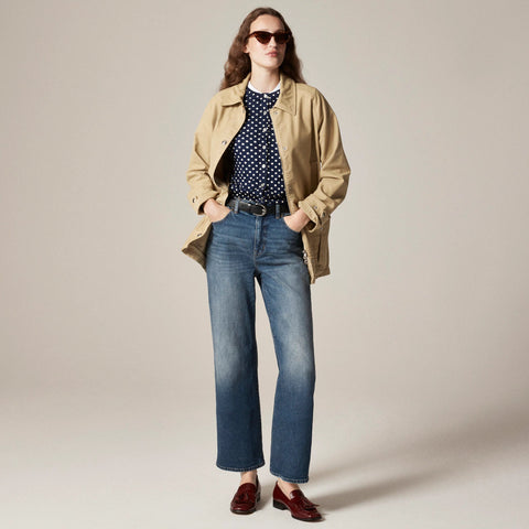 Curvy slim-wide jean