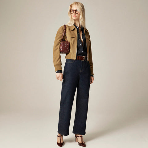 Petite curvy slim-wide jean