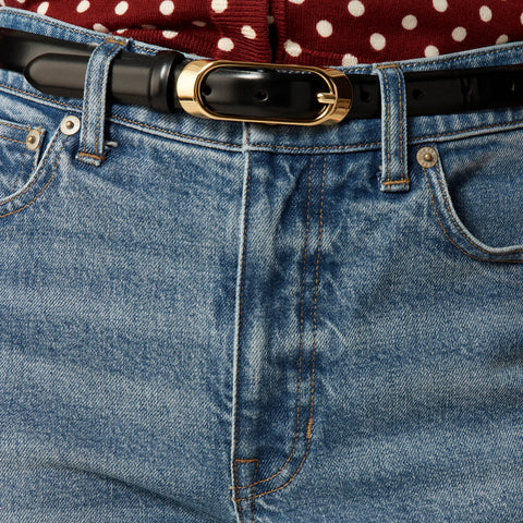 Petite full-length slim-wide jean