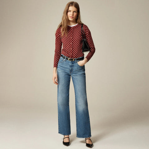 Petite full-length slim-wide jean