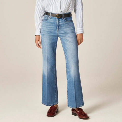 Petite Charley kickout cropped jean