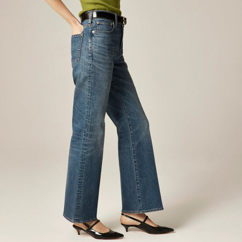 Petite Charley kickout cropped jean