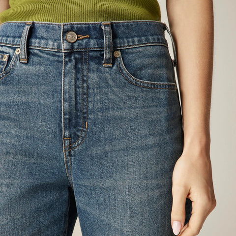 Petite Charley kickout cropped jean