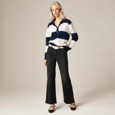 Petite Charley kickout cropped jean