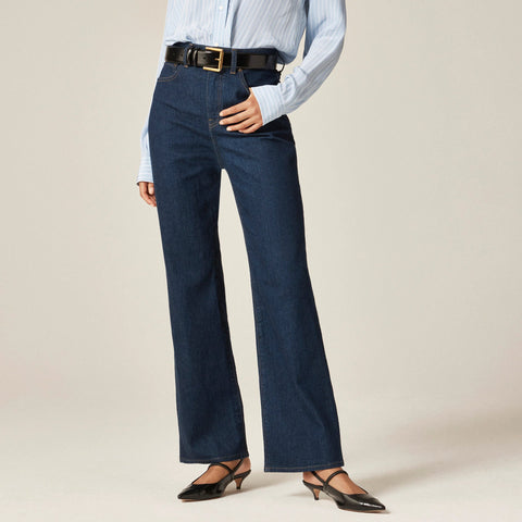 Curvy Charley kickout cropped jean