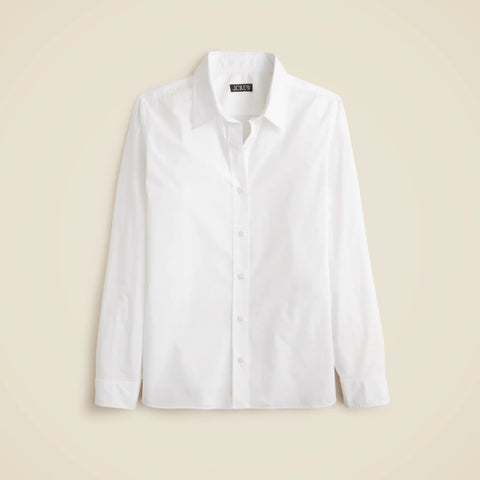 Petite Jules classic-fit shirt in cotton poplin