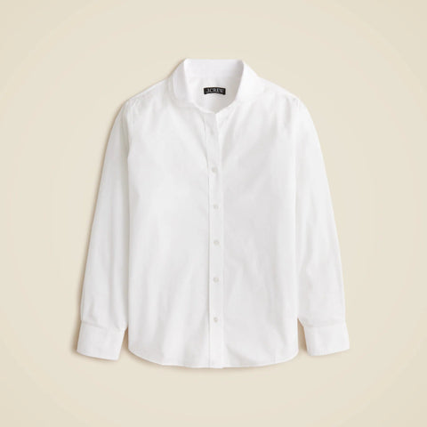 Petite Jules classic-fit shirt in cotton poplin