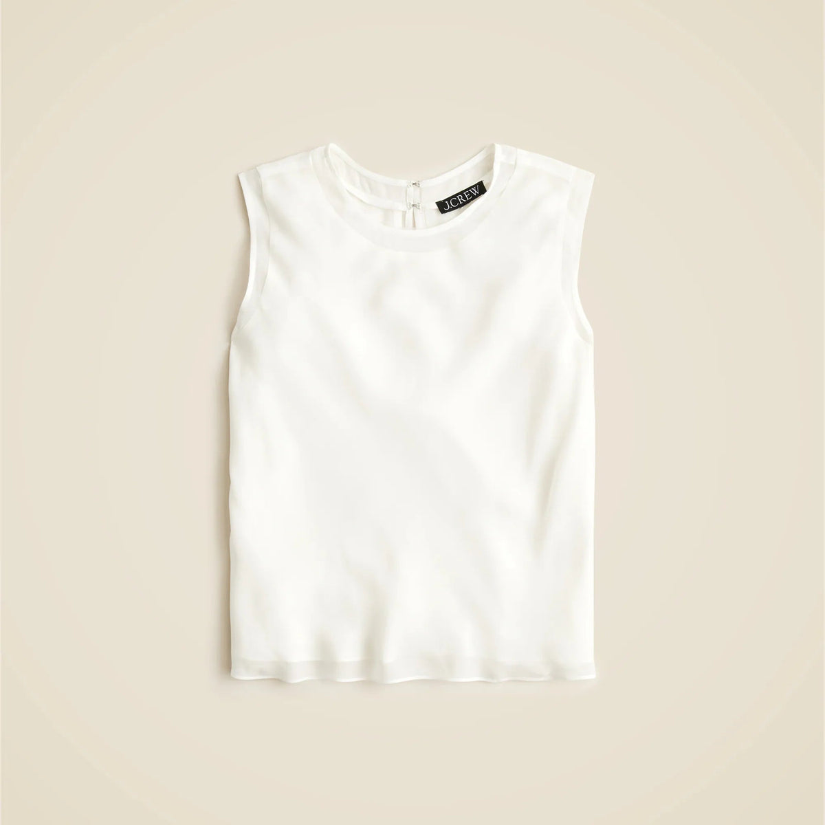 Shell top in viscose chiffon