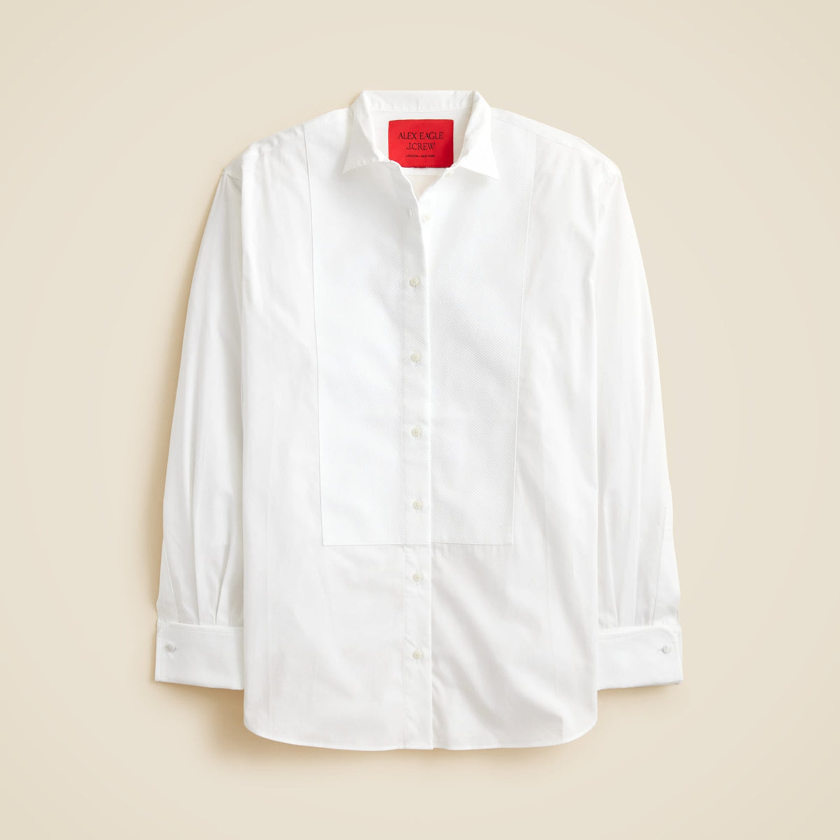 Alex Eagle X J.Crew tuxedo shirt