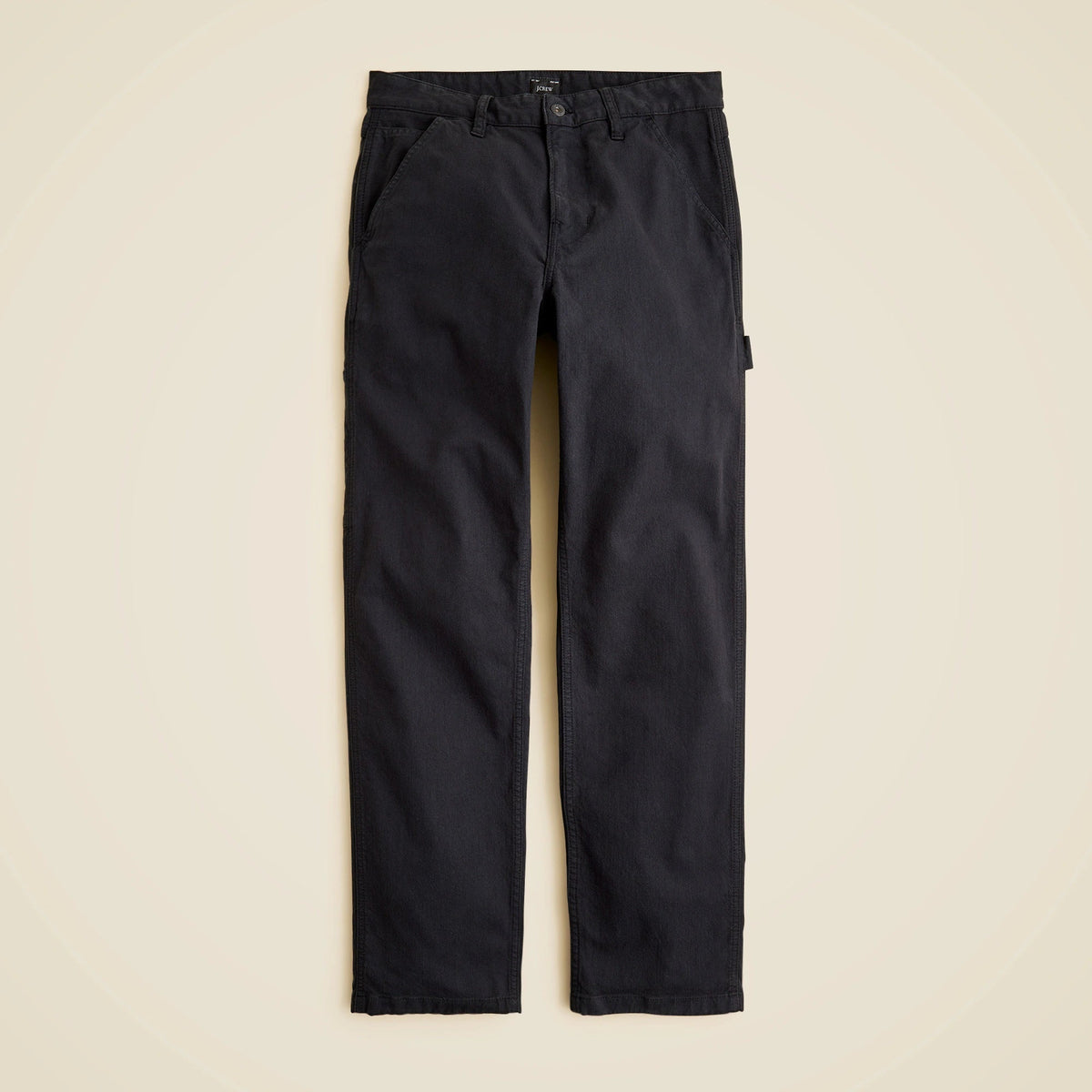 Straight-fit garment-dyed carpenter pant