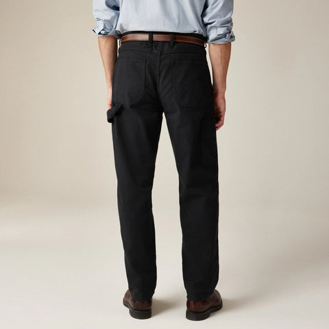 Straight-fit garment-dyed carpenter pant