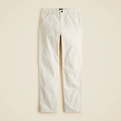 Straight-fit garment-dyed carpenter pant