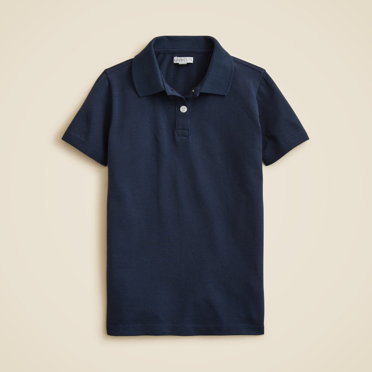 Kids' uniform piqué polo shirt