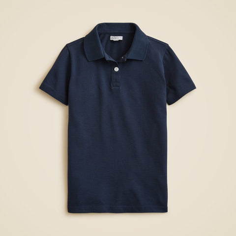 Kids' uniform piqué polo shirt