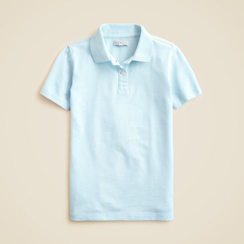 Kids' uniform piqué polo shirt