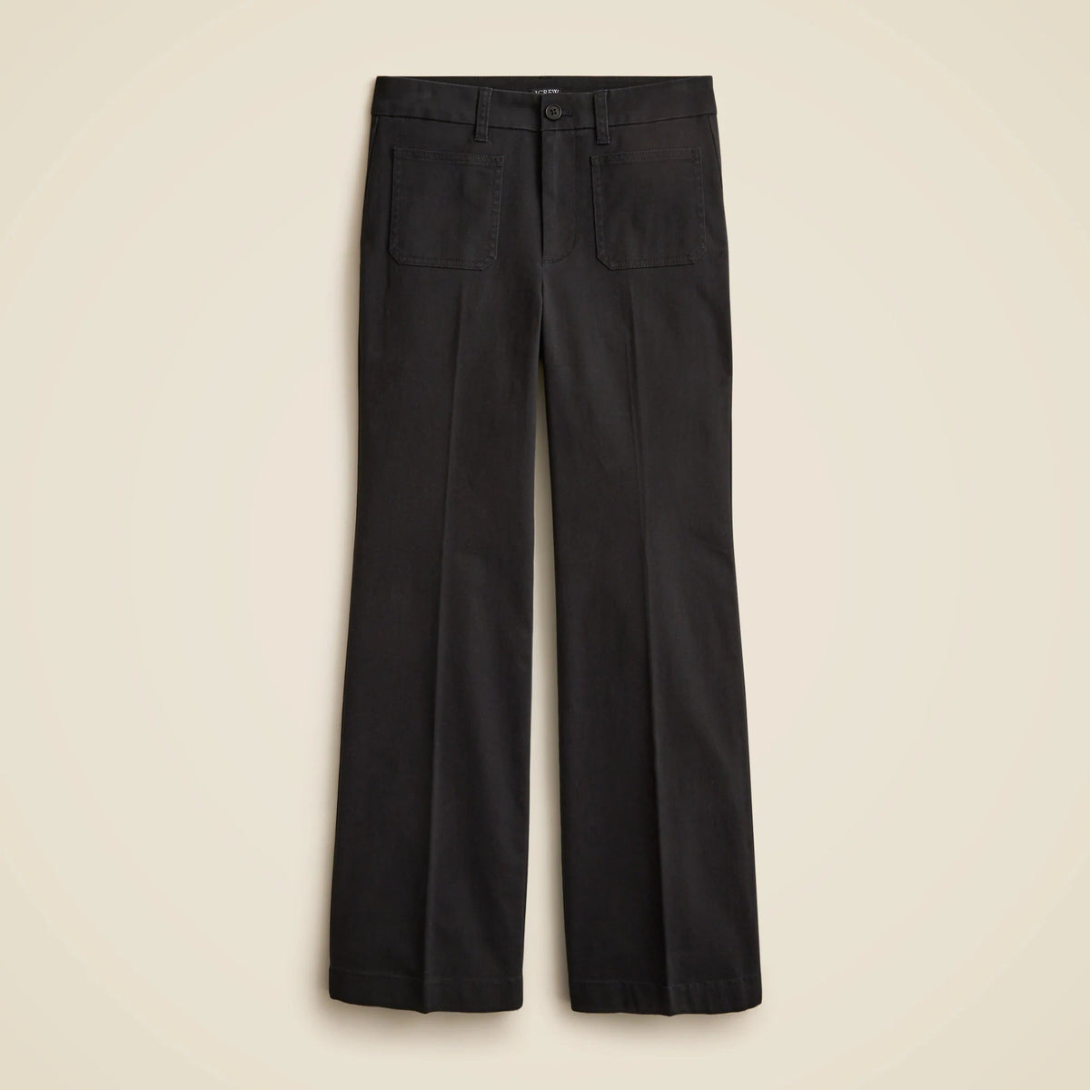 Petite Charley kickout crop pant in chino