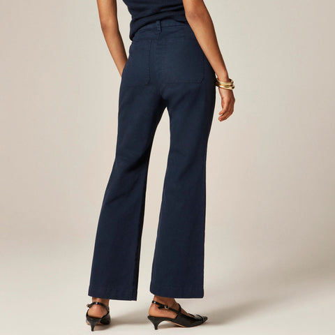 Charley kickout cropped pant in chino