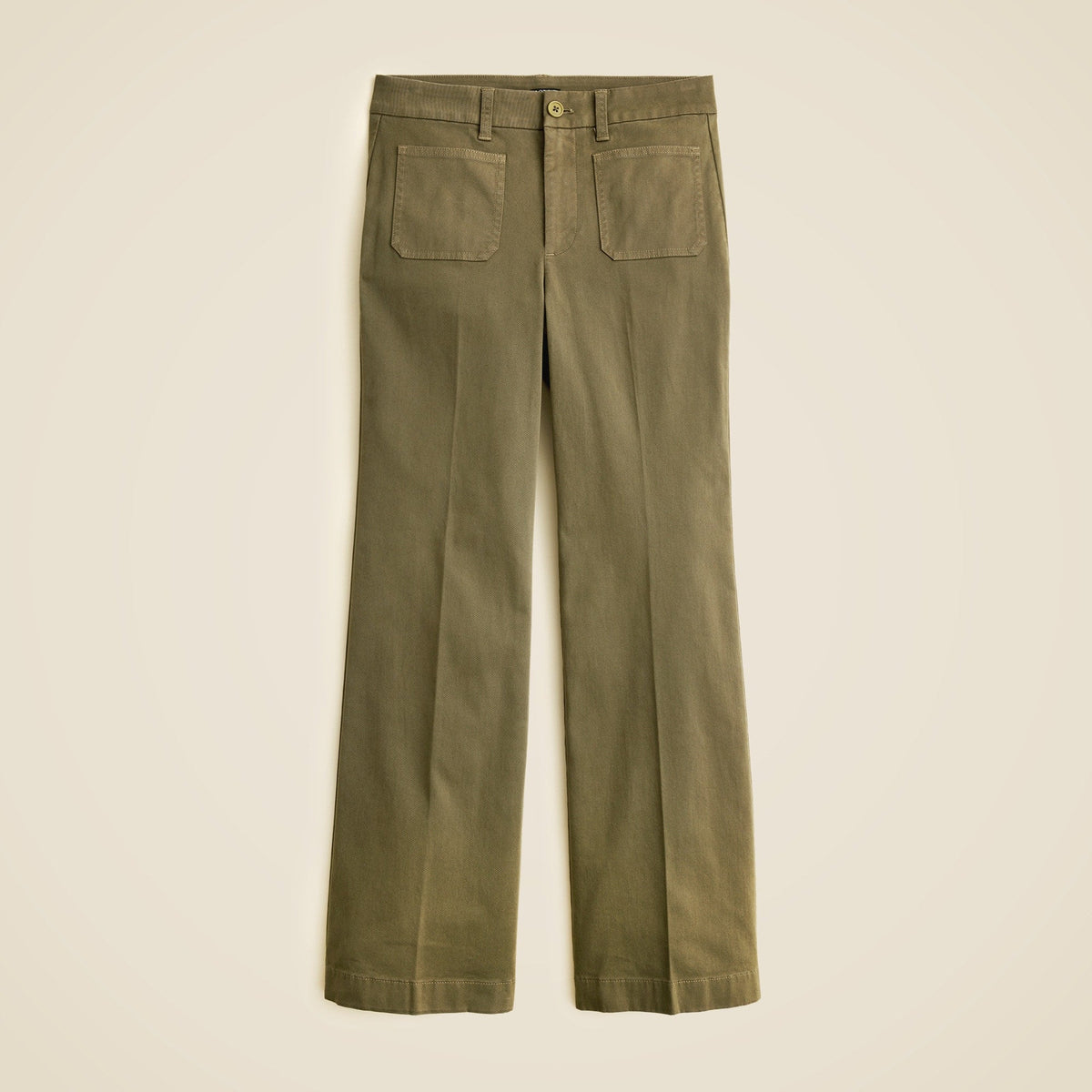 Charley kickout cropped pant in chino