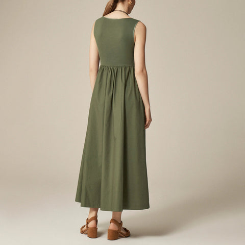 Scoopneck mixy dress