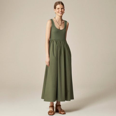 Scoopneck mixy dress