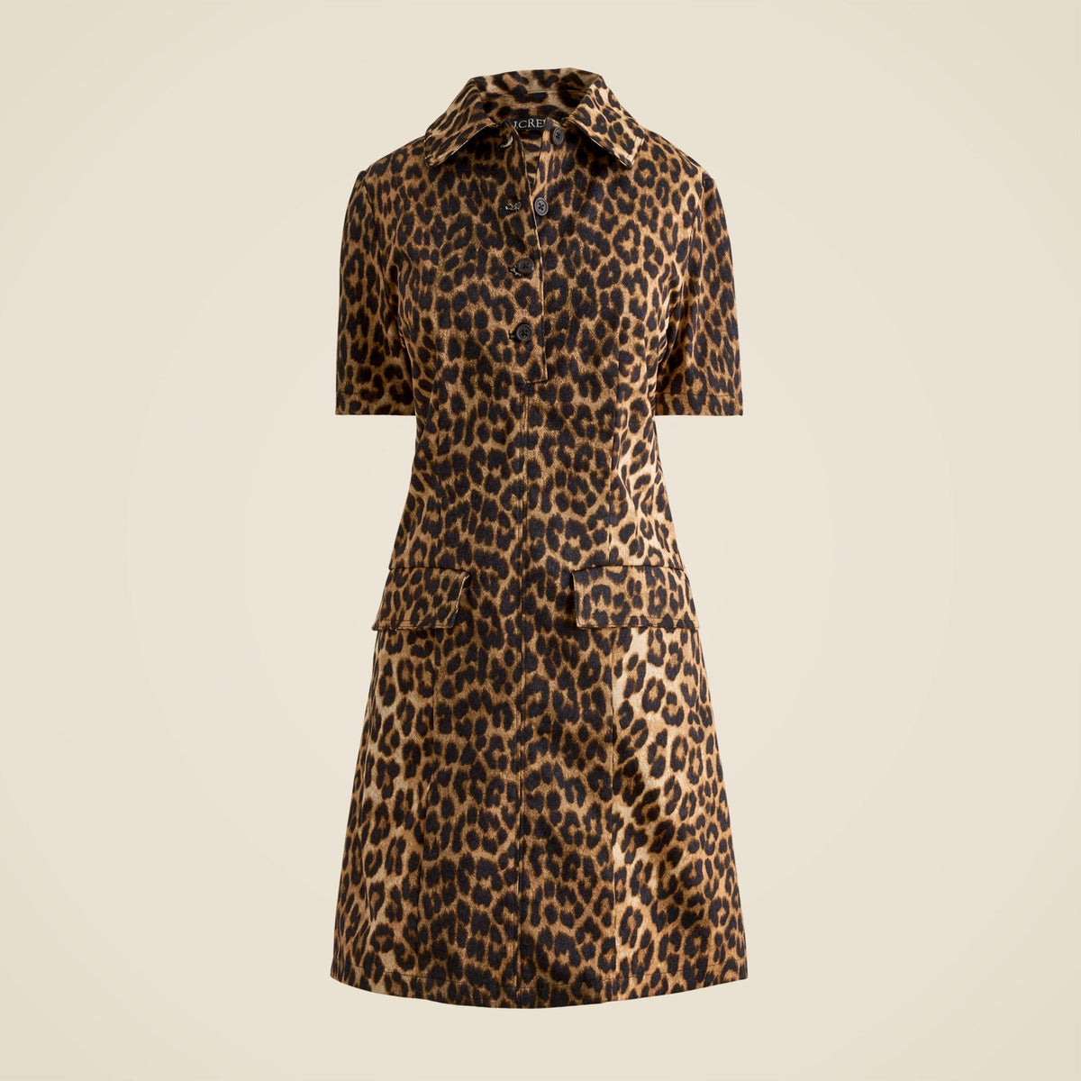 Parc dress in leopard print