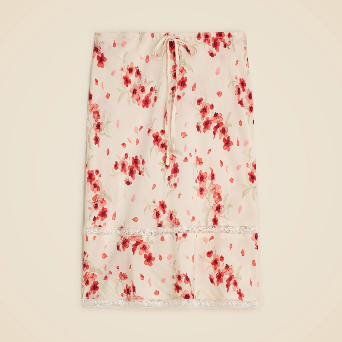 Rouje X J.Crew Poème skirt in vintage floral