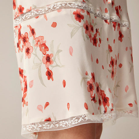 Rouje X J.Crew Poème skirt in vintage floral