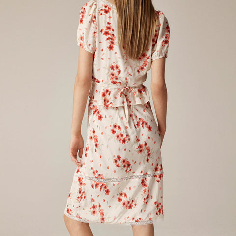 Rouje X J.Crew Poème skirt in vintage floral