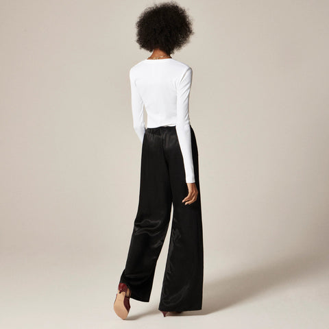 Cosmo pant in luster charmeuse