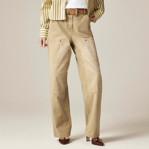 Painter pant in cotton canvas