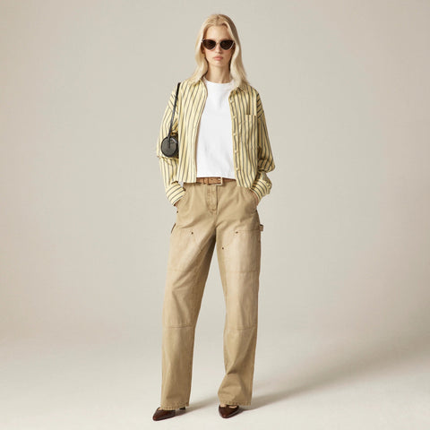 Painter pant in cotton canvas