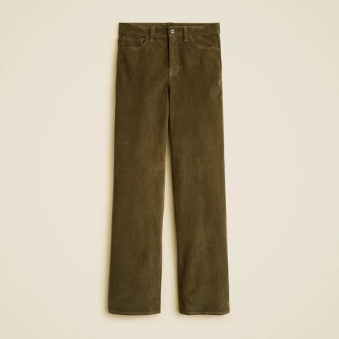 Slim-wide pant in corduroy