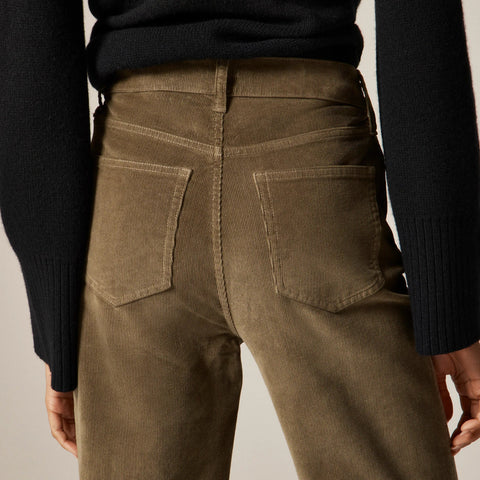 Slim-wide pant in corduroy