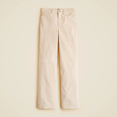 Slim-wide pant in corduroy