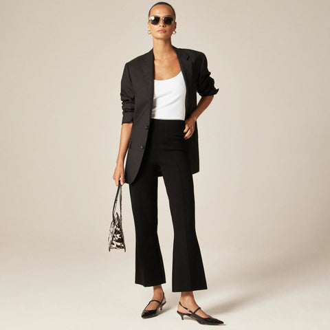 Petite new Delaney kickout sweater pant