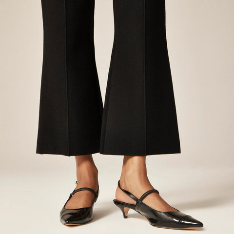 Petite new Delaney kickout sweater pant