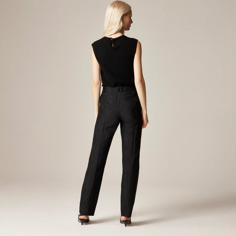 Slim-fit trouser in sateen