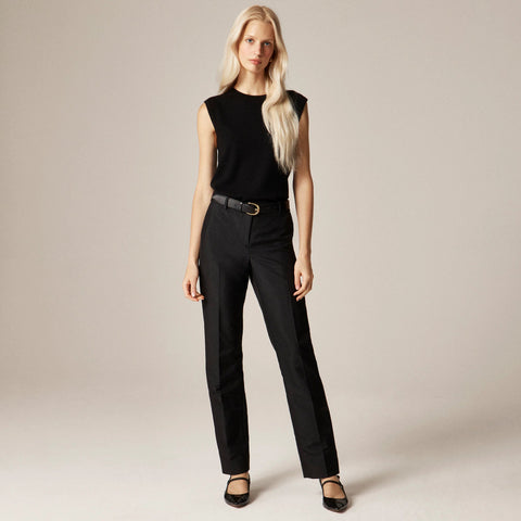 Slim-fit trouser in sateen