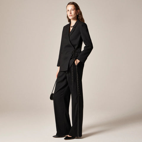 Collection Essential wide-leg pant in Italian city wool blend